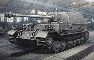 【中古】 プラッツ/イタレリ 1/35 World of Tanks ドイツ 駆逐戦車 フェルディナント プラスチックモ