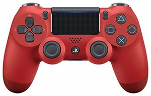 【中古】 ワイヤレスコントローラー (DUALSHOCK 4) マグマ レッド (CUH-ZCT2J11)