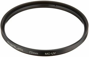 【中古】 MARUMI マルミ光機 UVフィルター 77mm MC-UV 77mm 紫外線吸収用