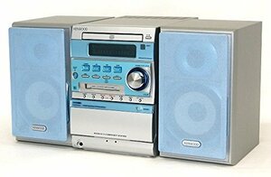 【中古】 KENWOOD ケンウッド JVC SJ-3MD-L ブルー マイクロハイファイコンポーネントシステム (CD