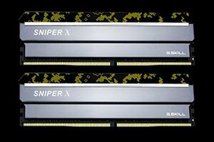 【中古】 G.Skill SniperX F4-3200C16D-16GSXKB (DDR4-3200 8GB×2)