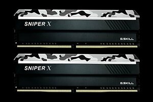 【中古】 G.Skill SniperX F4-3600C19D-16GSXWB (DDR4-3600 8GB×2)