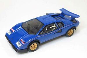 【中古】 ブンカオリジナル 1/64スケールミニカーシリーズ ランボルギーニ カウンタック LP500S ブルー 完成品