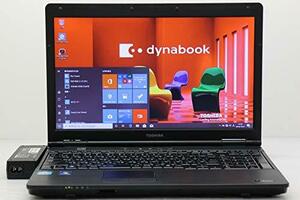 【中古】 東芝 dynabook Satellite B552 F Core i3 2370M 2.4G 4G 320G