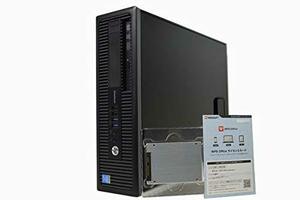 【中古】 デスクトップパソコン SSD 256GB ( 換装) HP EliteDesk 800 G1 SFF 第4世代