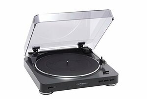 【中古】 audio technica オーディオテクニカ ステレオターンテーブルシステム ブラック AT-PL300