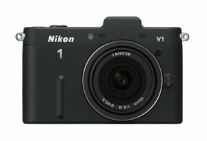 【中古】 Nikon ニコン ミラーレス一眼カメラ Nikon ニコン 1 (ワン) V1 (ブイワン) 薄型レンズキッ