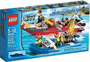 【中古】 LEGO レゴ LEGO 60005 シティ ファイヤーボート