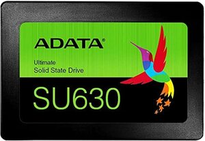 【中古】 ADATA 2.5インチ 内蔵SSD 480GB SU630シリーズ 3D NAND QLC SMIコントロー