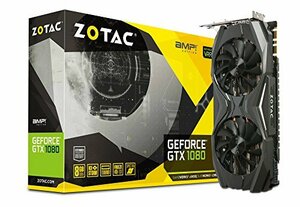 【中古】 ZOTAC Geforce GTX 1080 AMP EDITION グラフィックスボード VD6068 ZT