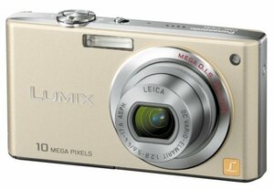 【中古】 パナソニック デジタルカメラ LUMIX (ルミックス) FX35 グロスゴールド DMC-FX35-N