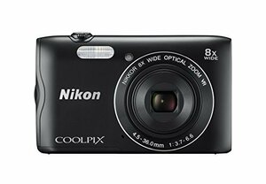 【中古】 Nikon ニコン デジタルカメラ COOLPIX A300 光学8倍ズーム 2005万画素 ブラック A30