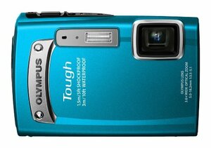 【中古】 OLYMPUS オリンパス デジタルカメラ TG-320 1400万画素 3m防水 1.5m耐落下衝撃 ブルー