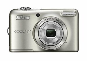 【中古】 Nikon ニコン デジタルカメラ COOLPIX L32 シルバー 光学5倍ズーム 2005万画素 乾電池タ