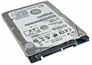 【中古】 HITACHI 日立 2.5インチ 250Gb Sata ハードドライブ 5400RPM ノートパソコン/Ps