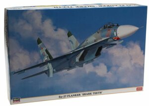 【中古】 ハセガワ 1/72 Su-27 フランカー シャークティース