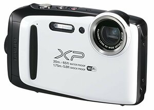 【中古】 FUJIFILM 富士フイルム 防水カメラ XP130 ホワイト FX-XP130WH