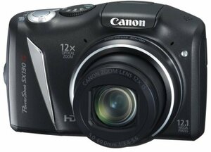 【中古】 Canon キャノン デジタルカメラ Powershot SX130IS ブラック PSSX130IS (BK