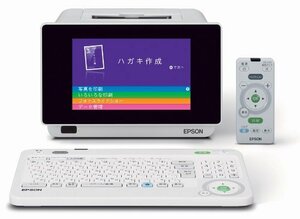 【中古】 EPSON エプソン Colorio me コンパクトプリンター E-820 7.0型カラー液晶モニター ハガ