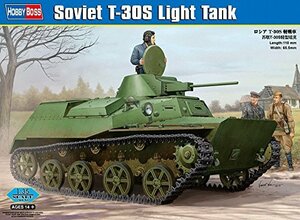 【中古】 ホビーボス 1/35 ファイティングヴィークルシリーズ ロシア T-30S 軽戦車 プラモデル