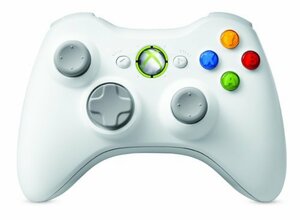 【中古】 Xbox 360 ワイヤレス コントローラー ピュア ホワイト