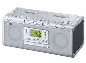 【中古】 SONY CDラジカセ W78 シルバー CFD-W78/S