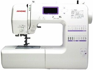 【中古】 JANOME コンピューターミシン 説明DVD付き JN-51