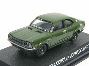【中古】 コナミ 1/64 絶版名車コレクション Vol 2 トヨタ カローラレビン 型式TE27 1972 緑