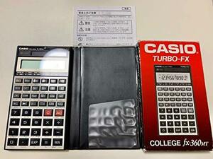 【中古】 CASIO カシオ ラ-ンプログラム機能関数電卓 FX-360MT