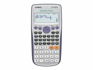 【中古】 CASIO カシオ 関数電卓 数学自然表示 369関数 10桁 FX-573ES-N