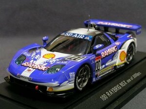 【中古】 エブロ 1/43 レイブリック NSX JGTC2004 #100 43577 完成品