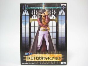 【中古】 ワンピース DX王下七武海フィギュアvol.3 鷹の目のミホーク ONE PIECE 尾田栄一郎 プライズ バ