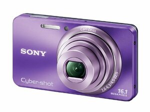 【中古】 ソニー SONY デジタルカメラ Cybershot W570 1610万画素CCD 光学ｘ5 バイオレット
