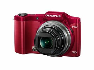 【中古】 OLYMPUS オリンパス デジタルカメラ SZ-11 レッド 1400万画素 光学20倍ズーム 広角25mm
