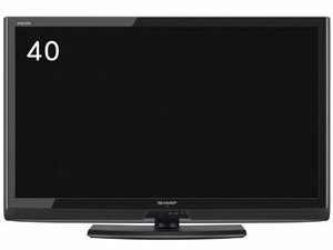 【中古】 シャープ 40V型 液晶 テレビ AQUOS LC-40V7-B フルハイビジョン 2012年モデル