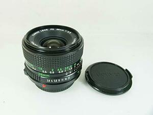 【中古】 Canon キャノン MFレンズ NewFD 28mm F2.8