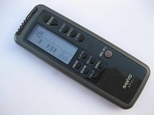 【中古】 SANYO 三洋電機 サンヨー エアコンリモコン RCS-LVR2A (K)