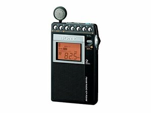 【中古】 ソニー PLLシンセサイザーラジオ FM AM ワイドFM対応 片耳巻取り 名刺サイズ ICF-R354M