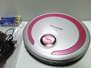 【中古】 Panasonic パナソニック ポータブルCDプレーヤー SL-CT500 ピンク