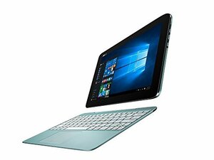 【中古】 ASUS 2in1 タブレット ノートパソコン TransBook T100HA-BLUE Windows10