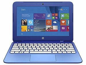 【中古】 hp Stream 11-r016TU Windows10 64bit Celeron 2GB 32GB 光学