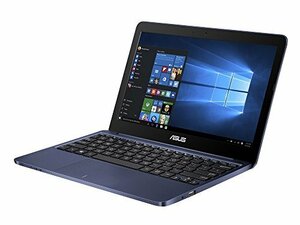 【中古】 ASUS ノートブック E200HA ダークブルー ( WIN 10 64Bit Atom x5-Z8300