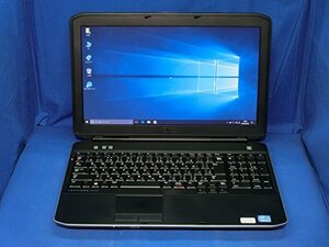 【中古】 Dell デル Latitude E5530 ノートパソコン Core i5 3320M メモリ8GB 320