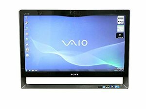 【中古】 液晶一体型 Windows7 デスクトップパソコン SONY Core 2 Duo ブルーレイ 地デジ/BS/