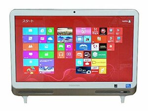 【中古】 液晶一体型 Windows8 デスクトップパソコン 東芝 Celeron DVD 地デジ 4GB/500GB