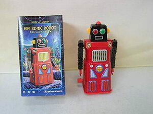 【中古】 昭和レトロ MASUDAYA 増田屋 ブリキ・ロボット ミニ ソニック・ロボット 日本製