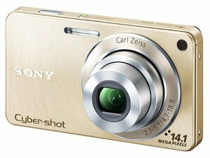 【中古】 ソニー SONY デジタルカメラ Cybershot W350 ゴールド DSC-W350 N
