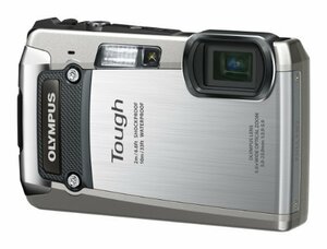 【中古】 OLYMPUS オリンパス デジタルカメラ TG-820 シルバー 10m防水 2m耐落下衝撃 -10℃耐低温