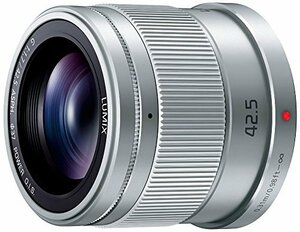 【中古】 パナソニック 単焦点 中望遠レンズ マイクロフォーサーズ用 ルミックス G 42.5mm F1.7 ASPH.