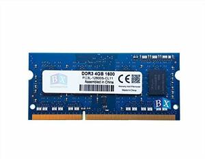 【中古】 Micron PC3L-12800s (DDR3-1600) 4GB ノートパソコン用メモリ